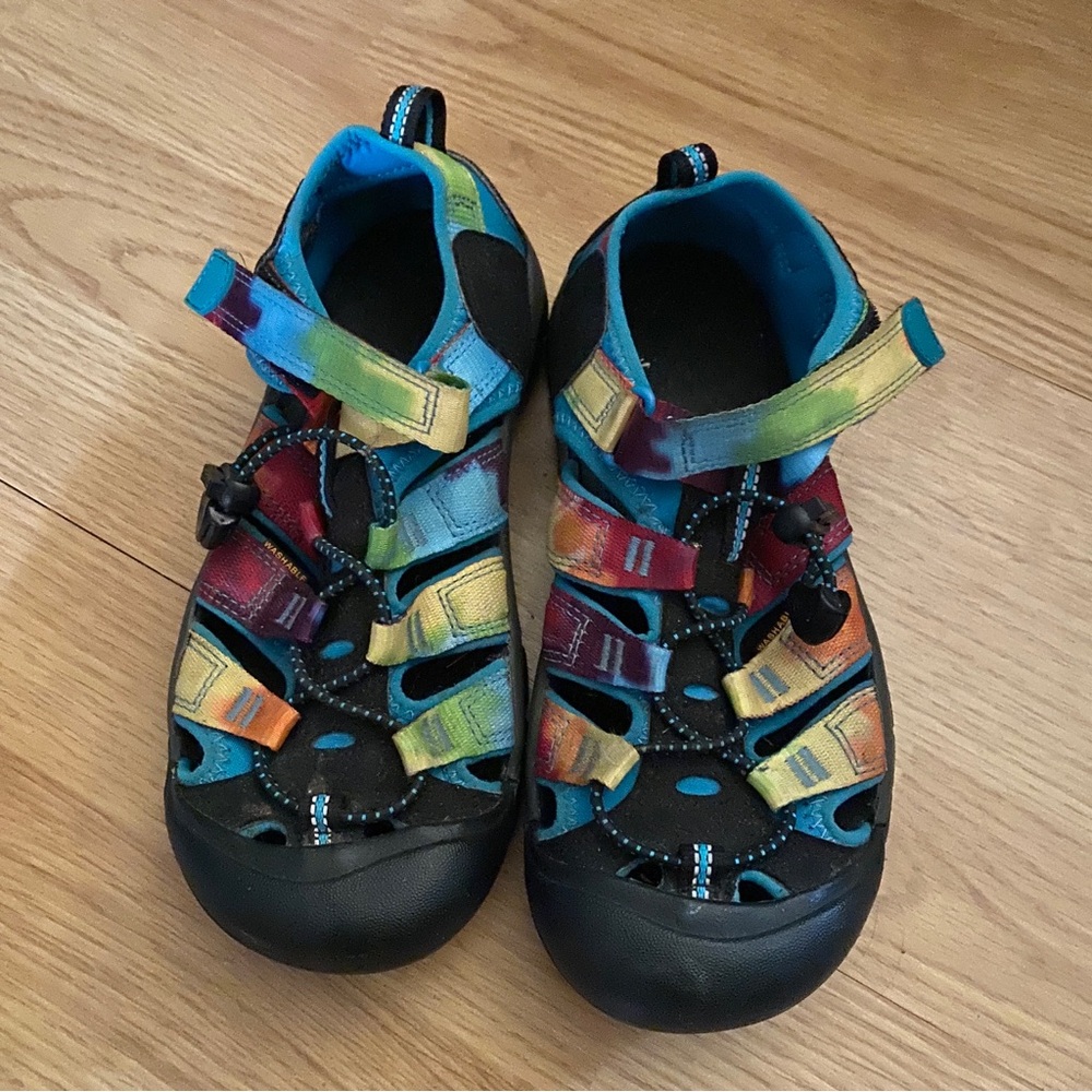 Keen Big Kid Newport H2 Kids Sandal sz 3 EUC